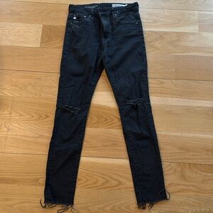 AG Farrah high rise skinny ankle